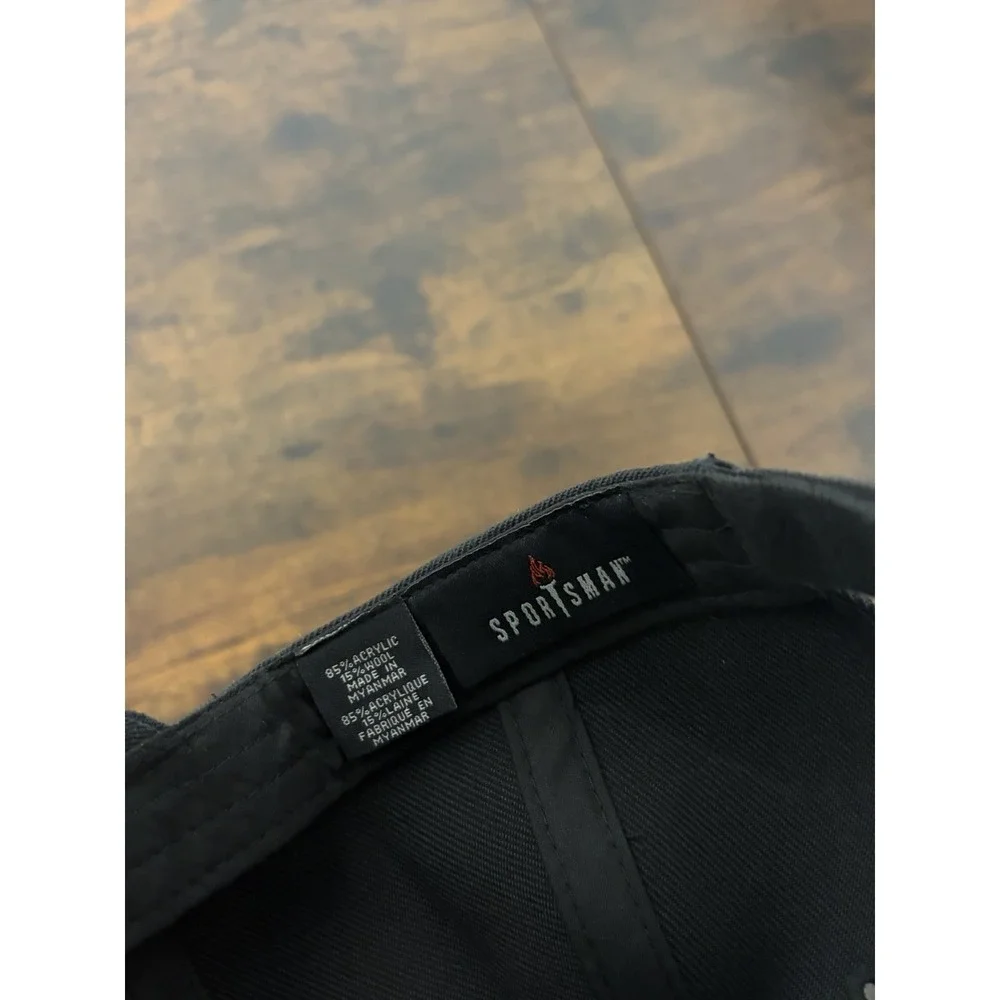 Unevolve Hat Black‎ Baseball Cap Dad Strapback Sportsman OSFM